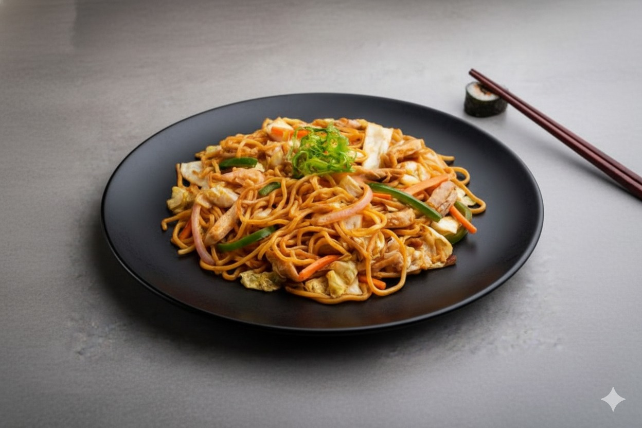 CHICKEN YAKISOBA